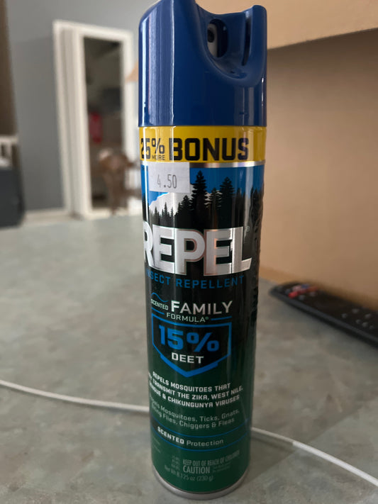 OL Repel Bug Spray 15% DEET