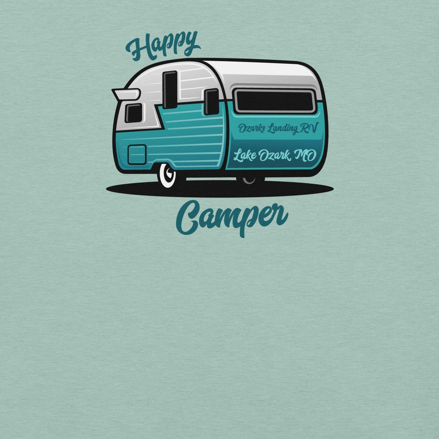 Happy Camper Lake Ozark, MO Unisex T-Shirt