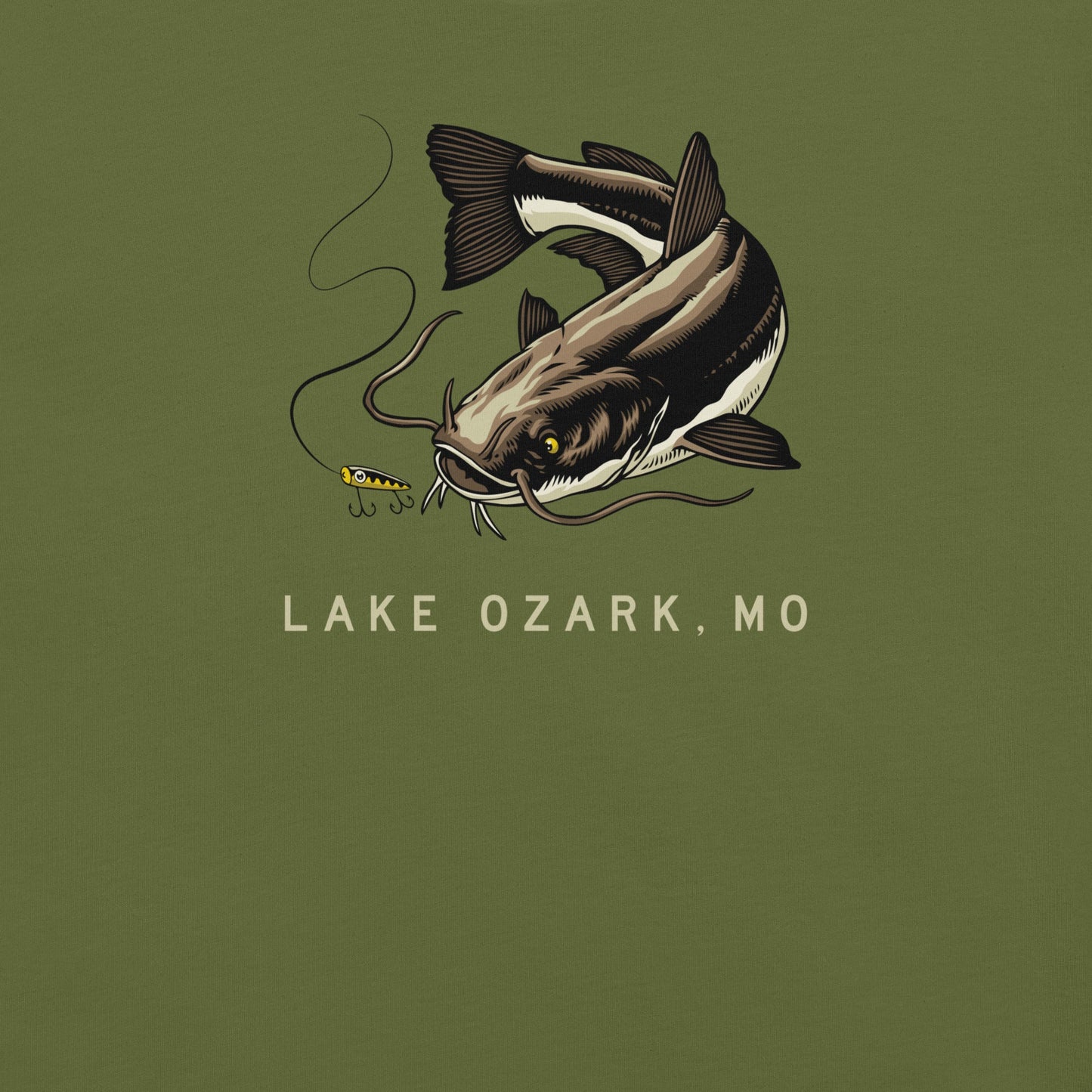 Catfish Lake Ozark, MO Unisex T-Shirt